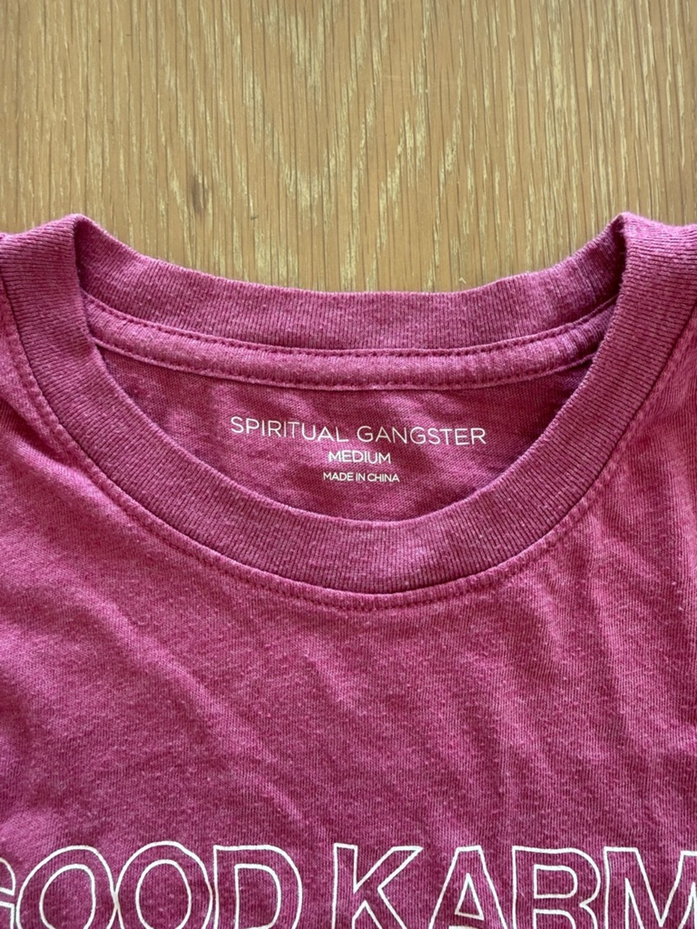 Spiritual Gangster Crop Graphic Muscle Tank - Picture 2 of 3